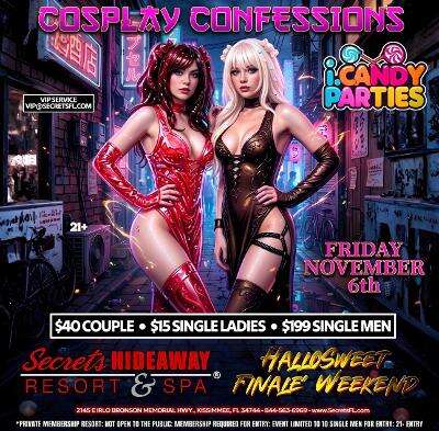 I.CANDY PARTIES @SECRETS HIDEAWAY, HALLOWSWEET TAKEOVER, NOVEMBER 5TH-8TH2